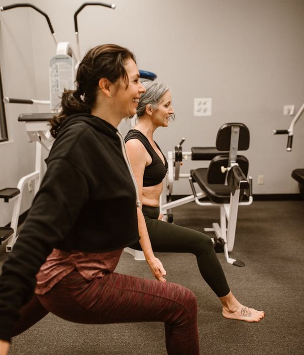 Woman feeling energetic and full of life during a light cardio workout.